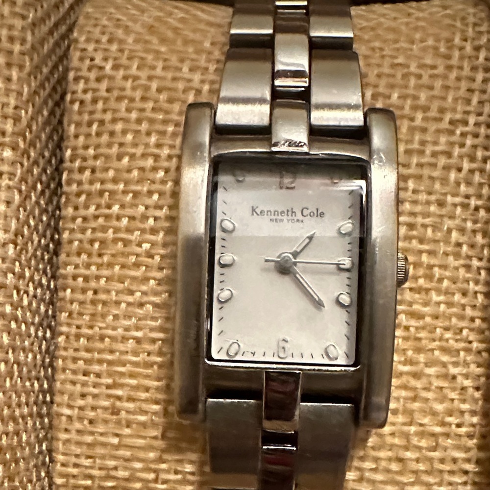 Kenneth Cole Metallic Silver Watch